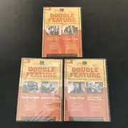 SIX BLACK & WHITE SHERLOCK HOLMES MYSTERIES - 3 DVDS. 2004. 2 NEW & SEALED & 1LN