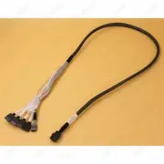 New Amphenol 12Gbps MiniSAS SFF-8643 to 4xSATA Cable RHS36-3395 1M/3Ft US-Seller