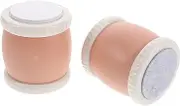 AUTSUPPL 2pcs Bed Stoppers Self-Adhesive Anti-Shake Furniture Pads for Wall Noise-canceling Headboard Stoppers for Quiet and Secure Bed Frames