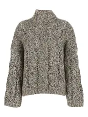 [Brunello Cucinelli] Brunello Cucinelli-Maglione A Collo Alto-Donna L