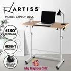 Artiss Laptop Table Laptop Desk Portable Mobile Computer Desk Tilt Table Bed