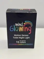 Toilet Light with Motion Sensor - Toilet Bowl Night Light with Color Changing
