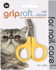 PetMate JW Pet GripSoft Nail Scissors for Cats Small - 2 Pack