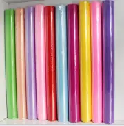 75cm x 27m Crystal Sheer Organza Fabric Tulle Roll Party Wedding Table Runner AU