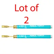 Lot 2 Butane Pencil Torch Refillable Reusable Welding Soldering Jewerly Repair