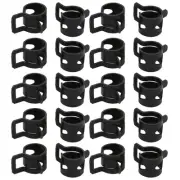 20 Pcs 8mm Spring Band Type Action Fuel Hose Pipe Low Pressure Air Clip Clamp