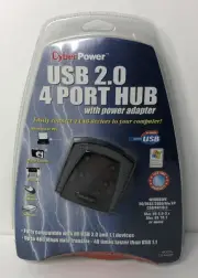 CyberPower (CPH420P) 4-Ports External Hub New Sealed