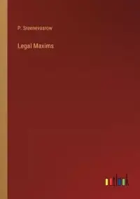 在飛比找博客來優惠-Legal Maxims