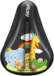 Lljsszr Kids Bike Seat Cover, Memory Foam Soft Seat Cushion, Cycling Accessories