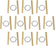 10 Pack Wire Clay Cutter with Wood Handle Steel Wire Cutting Tools for Cheese Plasticine Dough Clay Ceramic Art Sculpture Cutting Pottery Tools Supplies