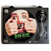 Dead Alive Turntable Slipmat For Vinyl Records Fits 12 inch Players DJ Slip Mat