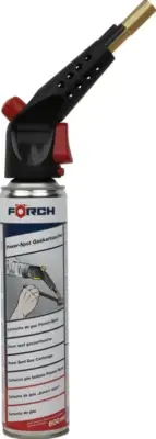 FORCH Power spot gas butane torch heat gun weld bronze silver solder flame + can