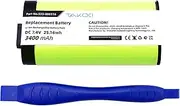 Replacement Battery for Logitech UE MegaBoom 1 S-00147 Extended Capacity PN 533-000116/533-000138 (7.4V 3400mAh)