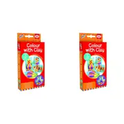 2x Galt Mini Makes Colour With Clay Kids/Childrens Interactive Activity Toy 5y+