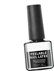 Latex Maure Bali, LaTex Manicure Ba Rear Peel of - 7ml Nail Polish Off Liquid Tape for Nail Polish - Salon Home Manicure Guard Peel Off Cuticle Guard Cuticle Protector