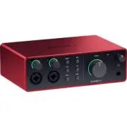 Focusrite Scarlett 4i4 USB-C Audio/MIDI Interface (4th Generation)