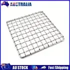 Camping Grill Grate Mesh Grilling Net BBQ Activities (Square Single Mesh ) AU