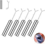 Heart Cat Eye Magnet For Nails, Heart Magnet For Cat Eye Gel Polish, Y-Shaped Nail Cateye Magnetic, DIY Manicure Kit With Y-Shaped For Nails, For Home Use (5 PCS)
