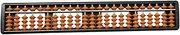 Abaodam Chinese Style Bead Abacus Soroban 23 Levels Education Tool for Boys and Girls Students Teachers Brain Development Arithmetic Training