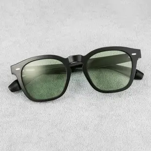 Oliver Peoples OV5527U 奧利弗太陽眼鏡｜復古文藝小臉板材黑色墨鏡 男生女生品牌眼鏡框【幸子眼鏡】