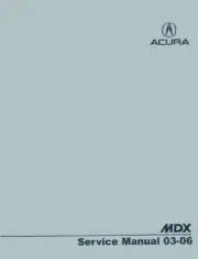 2003 2004 2005 2006 Acura Mdx Shop Service Repair Manual Book Engine Drivetrain