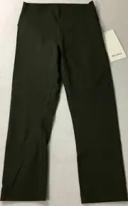 Lululemon Women Wunder Under Crop HR *F Luxtreme DKOV Green LW6AGZS size 8