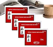 Mahjong Cards 2025, Large Print Mahjong Card Game, Table Board Game, Large Print Edition for Effortless Gameplay | 14.7x12cm Portable Table Board Game | Premium Quality