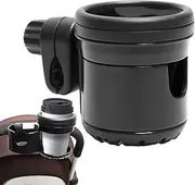 Stroller Bottle Holder,2-in-1 Scooter Drink Cup Holder | Pushchair Accessories Drink Stand, Multipurpose Bottle Organizer for Outdoor Activities