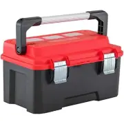 CRAFTSMAN Tool Box, Lockable, 20 in., Plastic. Red/Black (CMST20320L)