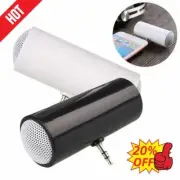 Mini 3.5mm Straight Plug Stereo Speaker Music Sound For Cell Phone