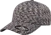 Flexfit Delta Seamless Unipanel Cap, Melange Black, Large-X-Large