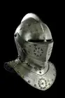 Medieval Knight Tournament Close Armor Helmet Replica Movable Visor Hemet