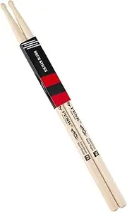 Drum Sticks 7a Drumsticks American Hard Maple Wood Tip Drum Stick Ideal for Drummers of All Levels,Used for Drums, Percussion and Practice (Hard Maple 7A-1P)