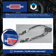 Gear Change Cable fits FIAT PANDA 1.2 03 to 10 B&B 55197839 55202310 55244447