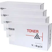 4 Pack Whitebox Compatible Brother TN2350 Toner Ink Cartridge Black TN-2350