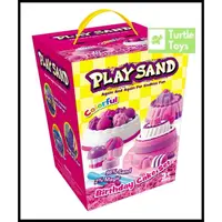 在飛比找蝦皮購物優惠-創意益智玩具兒童玩沙生日蛋糕系列沙子