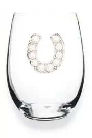 The Queens' Jewels Stemless Wine Glass