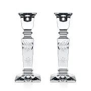 William Yeoward Crystal Tessa Candlesticks, Set of 2