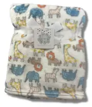 BLANKET PLUSH - LITTLE JOY BOYS 243 - LION ELEPHANT - BABY TODDLER CRIB STROLLER
