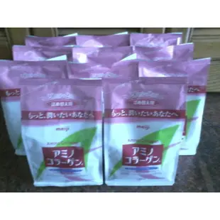 日系進口Meiji 明治 AMINO COLLAGEN 膠原蛋白粉~第三代超微細低分子