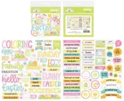 2 Pack Doodlebug Odds & Ends Chit Chat Die-Cuts-Bunny Hop DB8454