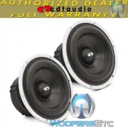 CDT AUDIO ES-06+CRM 6.8" 100W RMS LONG EXCURSION CAR SUBWOOFER BASS SPEAKERS NEW