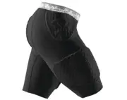 MCDAVID HEX Short with Contoured Wrap-Around Thigh | M | Black NEW!!