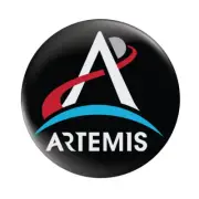 NASA Artemis Mission Patch Button Badge 58mm (2.25")