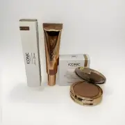 Iconic London sheer blush - fresh faced + Precision DUO Contour Pot Light Shadow