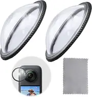 WYYFXY® Pack of 2 Premium Lens Protectors for Insta 360 x4, Rotatable Lens Protector, High Transparency Lens Protection System, Insta360 X4 Accessories