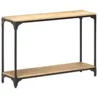 Console Table Hallway Side Table Desk Entryway Drawer Solid Wood Mango vidaXL