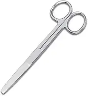 Quality Nursing Blunt/Sharp Dressing Scissors Brushed Stainless Steel Autoclavable