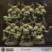 DECAY SOLDIERS - IMMATERIUM GOD MINIATURES (Miniature Tabletop Wargame Minis)