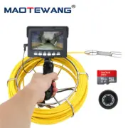 4.3 inch DVR 16GB Handheld 17MM Lens Drain Sewer Pipe Industrial Endoscope 30M